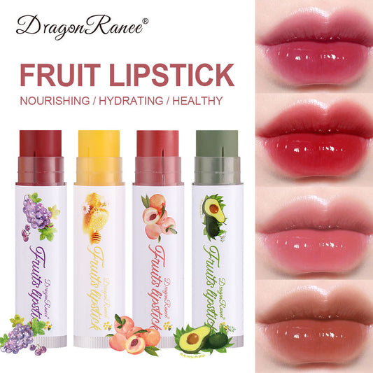 Dragon Ranee Wholesale Color Changing Lip Balm Moisturizing Nourishing Lipstick Fruit Lip Balm Lip Glaze